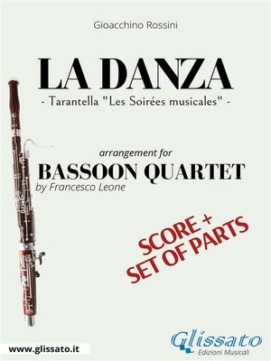 cover image of La Danza--Bassoon Quartet score & parts